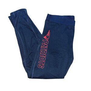 Nike NFL Patriots Team Apparel Compression Leggings Sz XL Womens Navy Stretch Fi